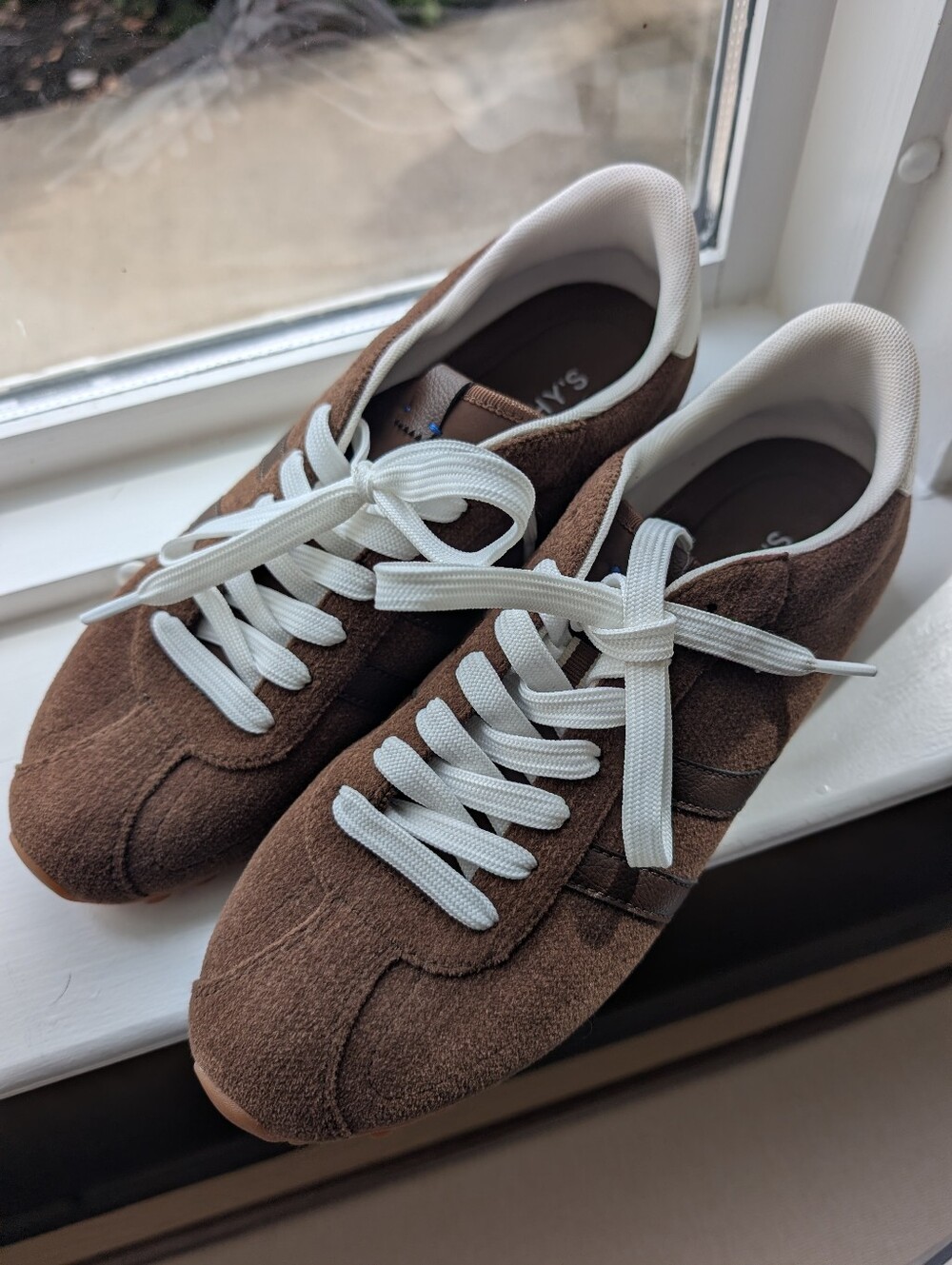 Rothy's The Ivy Sneaker ReVelvet Cinnamon Brown Size 9